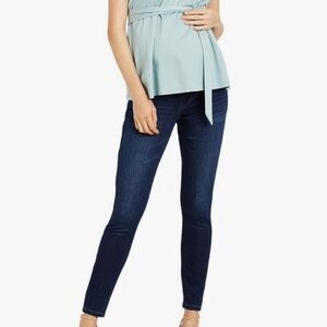 Jessica Simpson Secret Fit Belly Skinny Leg Maternity Jegging - Dark Wash